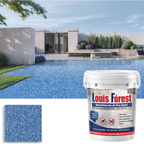 Louis Fórest: Revestimento de Piso Epóxi com Acabamento de Mármore de Alto Brilho 🔥Estoque Limitado🔥