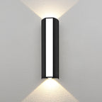 Luminária de parede LED 10W AC85-265V IP66 à prova d'água, luz branca quente e fria, iluminação externa decorativa para casa