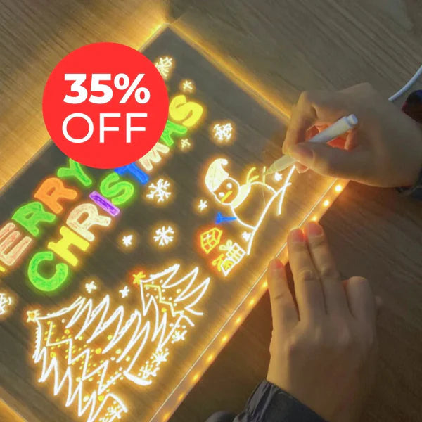 MagicBoard: O Quadro Mágico de Desenhos de Led - Kit Completo +BRINDE